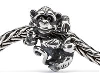 Charm Trollbeads in Silver SCIMMIETTA DELLA PACE - SCIMMIETTA DELLA PACE